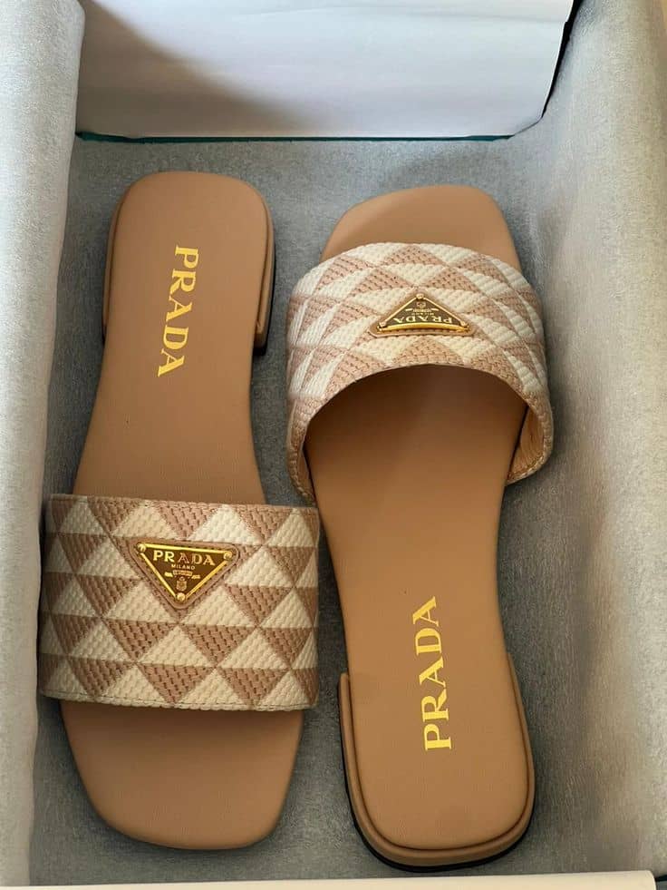 Slides za beige
